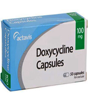 Doxycycline 100mg Capsules x 1's