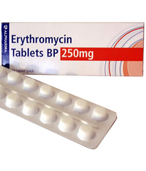 Ilosone (Erythromycin) 250mg Capsules x 1's