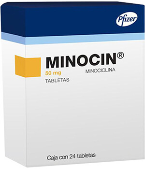 Minocin (Minocycline) 50mg Tablets x 1's