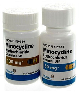 Minocin (Minocycline) 100mg Tablets x 1's