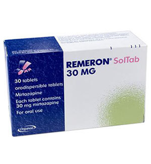 Remeron (Mirtazapine) 30mg Tablets x 1's