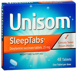 Unisom (Doxylamine) 25mg Tablets x 1's