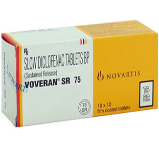 Voltaren (Diclofenac) SR 75mg Tablets x 1's