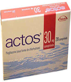 Actos (Pioglitazone) 30mg x 1's