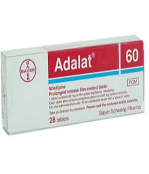 Adalat (Nifedipine) 60mg x 1's