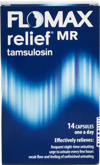 Flomax (Tamsulosin) 0.4mg Capsuless  x 1's
